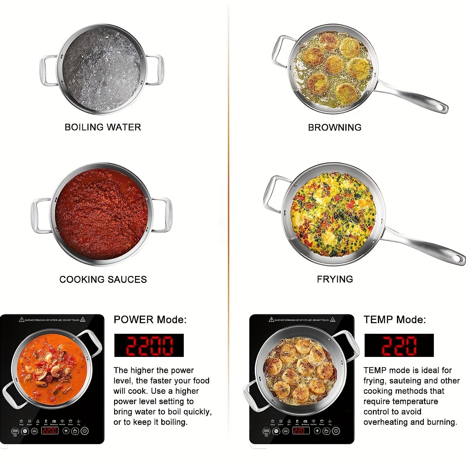 YALI Induction Cooker - American Standard Appliance