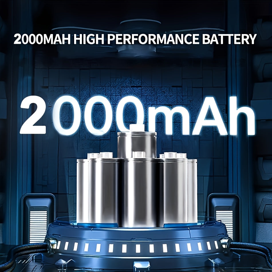 2In1 Cordless Handheld Vacuum Cleaner High Power Vacuum Cleaner Car Vacuum Blowing All-In-One Machine Portable Powerful Vacuum Cleaner with Household Dust Removal Floor Brush Head