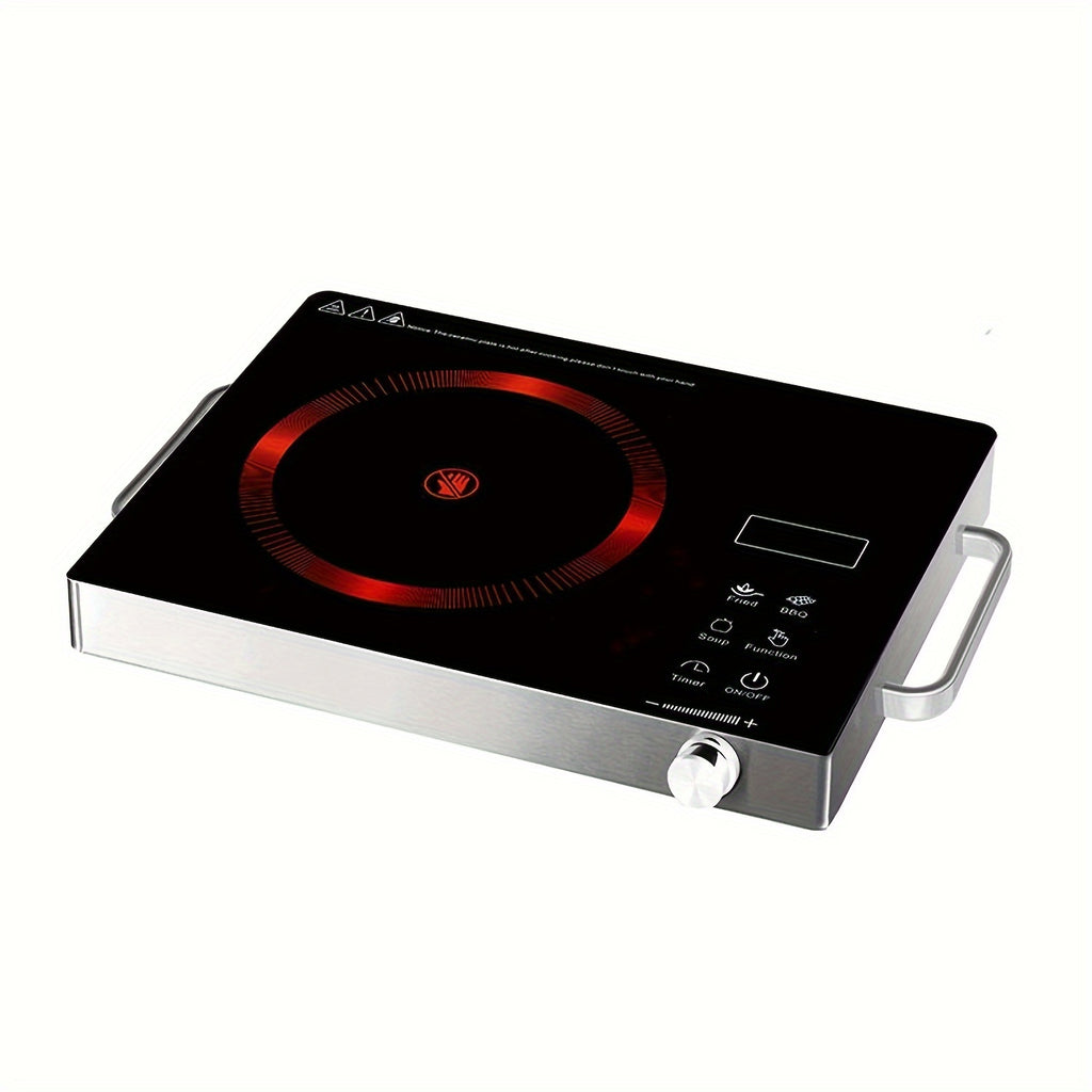 Electric Ceramic Stove, 2200W Ceramic Stove - 2200W Electric Ceramic Stove Infrared Induction Cooker Home Cooktop Cooking Furnace US 110V